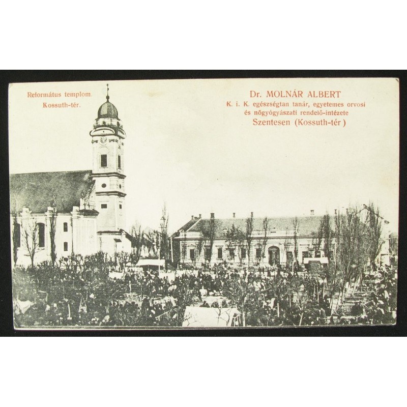 Szentes, Kossuth tér, református templom