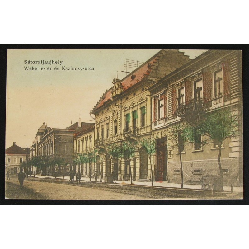 Sátoraljaújhely, Wekerle tér és Kazinczy utca